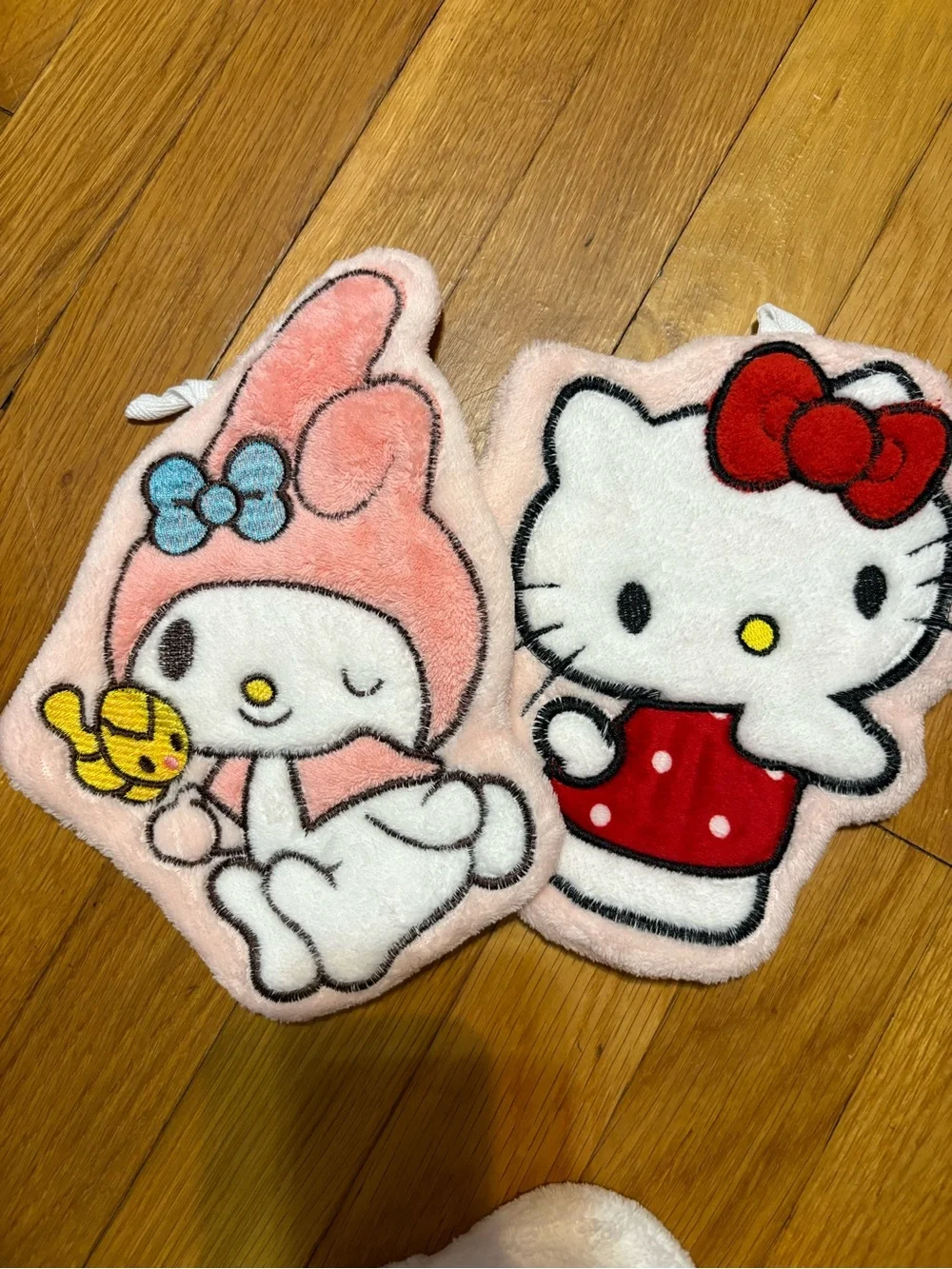 Hello Kitty & My Melody hand towels - Sanrio